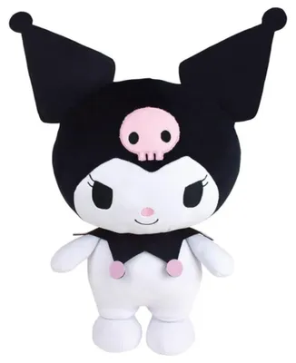 Image de Coussin peluche Kuromi tout doux - HELLO KITTY - JEMINI - Doux et moelleux - +/- 40 cm