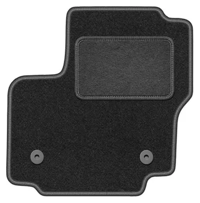 Produktbild von Fahrermatte Velours für Ford S-MAX MK1 2012-2015 (Minivan) – 1-tlg, Graphit, passgenau – Wielganizator LUX
