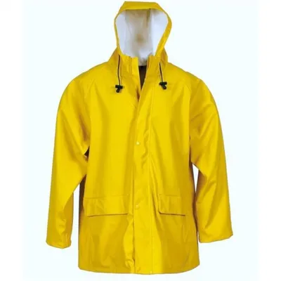 Produktbild von Regen Jacke PolyurethanStretch Regenbekleidung mit Kapuze Größe XXXL