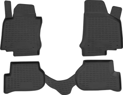 Zdjęcie produktu dla 2003-2009 VW Golf Mk5 dywaniki podłogowe TPE czarne 4 szt