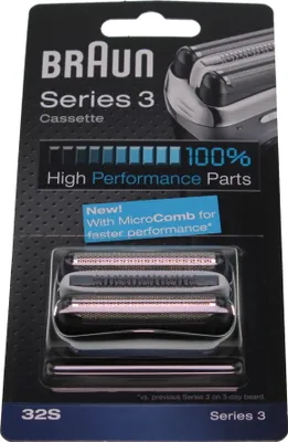 Immagine prodotto di Braun Series 3 - 32S Combi Pack - Cartuccia per testina di rasatura per rasoio Braun Series 3