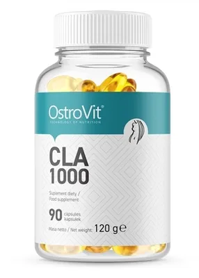 Obrázok produktu pre OstroVit, Kyselina Linolová CLA 1000, 90 kapsúl