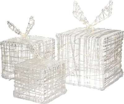Produktbild von Deko "Geschenke" 90 Mikro-LED 3er Set