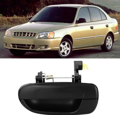Immagine prodotto di Auto esterno posteriore sinistro lato guida Maniglia porta adatta per Hyundai Accent 83650-25000