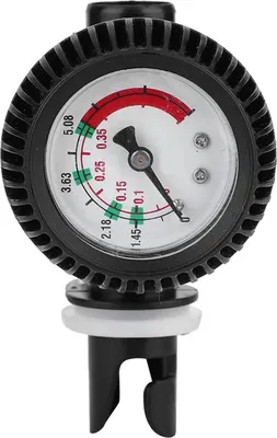Produktbild von Keenso Luftpumpen-Manometer 0-5 PSI Luftdruck für aufblasbare Kajakboot-Surfbrettpumpen