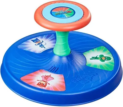 Productafbeelding van Masks Sit 'n Spin Muzikaal Klassiek Spinning-activiteitsspeelgoed voor peuters vanaf 18 maanden (exclusief Amazon)