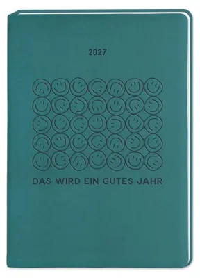 Produktbild von Terminplaner Lederlook 2027 Schwarz