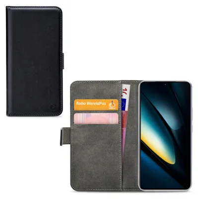 Productafbeelding van Mobilize Classic Gelly Wallet Book Case Xiaomi Poco F6 Pro Black