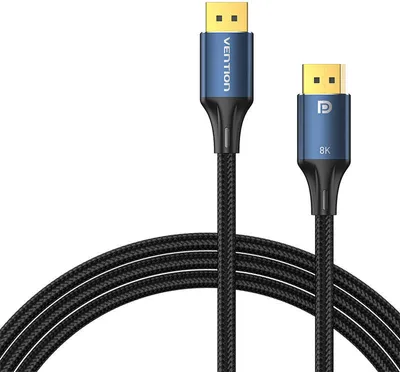 Immagine prodotto di Cavo DisplayPort 1.4 Vention HCELF 1m, 8K 60Hz/ 4K 120Hz (blu)