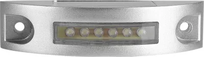 Zdjęcie produktu dla Odlew aluminiowy Solar Power 6 LED Zewnętrzna wodoodporna lampa drogowa na podjazd (biała)
