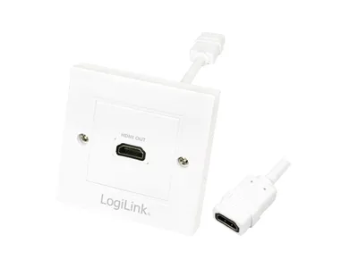 Produktbild von LogiLink AH0014, HDMI Typ A (Standard), HDMI Typ A (Standard), Weiß