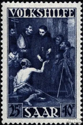 Produktbild von Briefmarken Saarland 1949 Mi 270  gestempelt Volkshilfe:Gemälde (I)