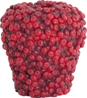 Produktbild von Light & Living - Vase BERRIES - Ø25x25cm - Rot