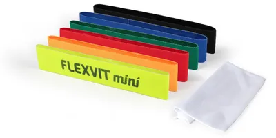 Productafbeelding van Mini Band, fitnessbanden voor stabilisatieoefeningen, 6 sterktes