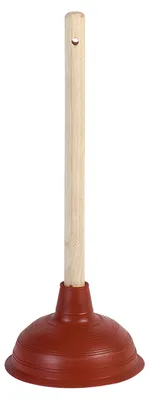 Zdjęcie produktu dla Abflussreiniger 46cm Ø14cm mit Holzstiel