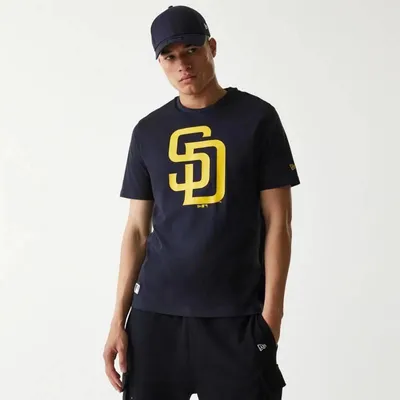 Image de T-Shirt MLB San Diego Padres New Era bleu marine