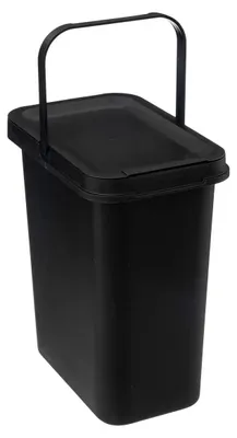 Zdjęcie produktu dla Kosz na śmieci, czarny, 12 l