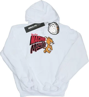 Obrázek produktu pro Tom And Jerry - Pánská mikina s kapucí "Macho Mouse" BI19151 (XL) (bílá)
