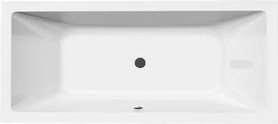 Produktbild von Aqualine NISA Rechteckwanne 180x80x41cm, weiß