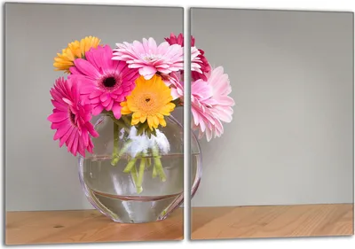 Produktbild von Glasherdplattenschutz 2x40x52 Blumen