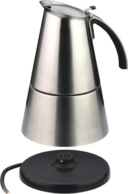 Produktbild von Rommelsbacher EKO 366/E, Tropfen, Schwarz, Edelstahl, 365 W, 230 V, 140 mm, 140 mm