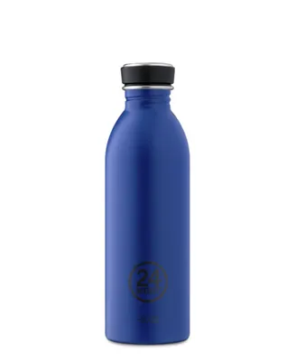 Produktbild von 24Bottles Urban Bottle, 500 ml, Tägliche Nutzung, Blau, Edelstahl, Schraubdeckel, Drehen