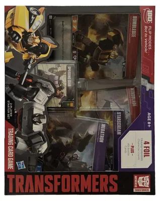 Produktbild von Transformers TCG: Bumblebee vs Megatron - Starter Set
