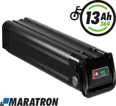 Produktbild von Maratron Ersatz-Akku 36V 11Ah (400Wh) für TELEFUNKEN Multitalent, ZÜNDAPP Z510, Z517 uvm. LANGE VERSION 39,5 cm