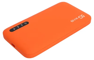 Obrázek produktu pro Vysokorychlostní přenosný router 5G s mobilním hotspotem a duální frekvencí, WiFi 6, slotem pro SIM kartu, podporou až 16 zařízení a baterií 6100 mAh