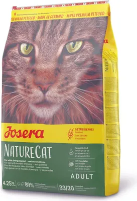 Produktbild von Josera NatureCat, Adult, jede Rasse, Geflügel, 4,25 kg, Getreidefrei