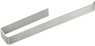 Zdjęcie produktu dla Uchwyt na ręczniki bez wiercenia, 38 cm, stal nierdzewna SUS304, samoprzylepny, szczotkowane srebro