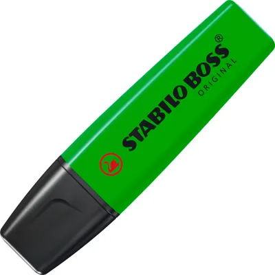 Image de STABILO BOSS ORIGINAL Marqueur 1 pièce(s) Ciseau Vert