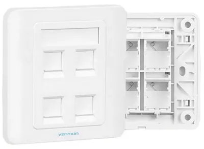 Image de Vention Iffw0 : Prise murale RJ45. Taille unique