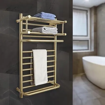 Produktbild von Elektrische Wandhandtuchwärmer -Top -Regal, Badezimmerheiz