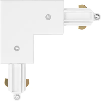 Zdjęcie produktu dla OSRAM TRACKLIGHT opcjonalny łącznik narożny 90°, biały, do łączenia dwóch szyn w narożniku, nowoczesny, loftowy design, do realizacji różnych aranżacji