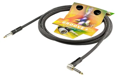 Produktbild von Instrumentenkabel SC-Spirit LLX, 1 x 0,38 mm² | Klinke / Klinke, HICON | 6,00m | schwarz