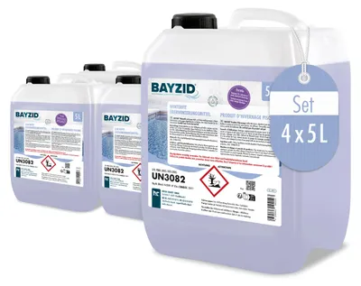 Produktbild von 4x5 L BAYZID® Winterfit Überwinterungsmitte gegen Algen und Kalk im Pool