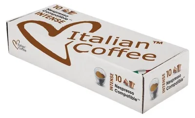 Obrázok produktu pre Intenzívna talianska káva – kapsule pre Nespresso – 10 kusov