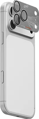 Image de Verre de protection d'objectif pour appareil photo Skinarma Sonix, en aluminium, pour iPhone 17 Pro Max, couleur argent