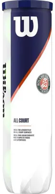 Produktbild von Wilson - "Roland Garos" Allzweck Tennisbälle  4er-Pack MR2304 (Einheitsgröße) (Gelb)