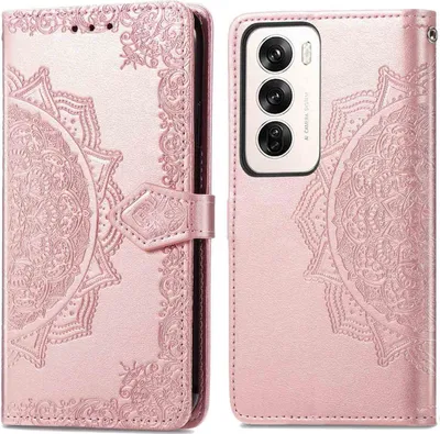 Image de imoshion Bibliothèque Mandala pour l'Oppo Reno 12 Pro - Rosé Goud