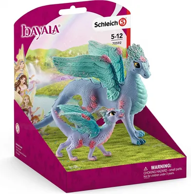 Produktbild von Schleich® Blütendrache mit Kind 70592