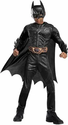 Produktbild von Verkleidung für Kinder Rubies Black Line Deluxe Batman - 8-10 Jahre