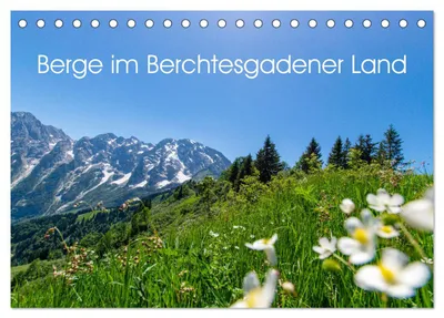 Produktbild von Berge im Berchtesgadener Land (Tischkalender 2027 DIN A5 quer), CALVENDO Monatskalender