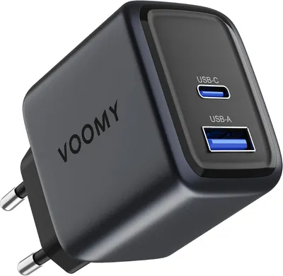Produktbild von 20W USB-C-Ladegerät mit 2 Anschlüssen - Schnellladegerät mit 20 Watt (PD)