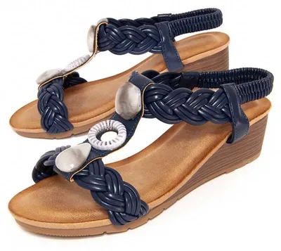 Produktbild von Montevita Keilsandale Confoli Blau
