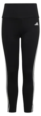 Productafbeelding van adidas dames leggings Essentials 3-Stripes (plus size), zwart/wit, XXL plus
