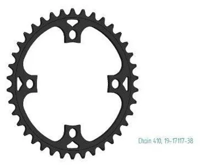 Immagine prodotto di Ingranaggio Xtrabike 38T 1 2x3 32 Bafang