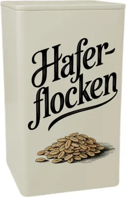 Produktbild von Haferflocken Vintage VorratsDose 900ml