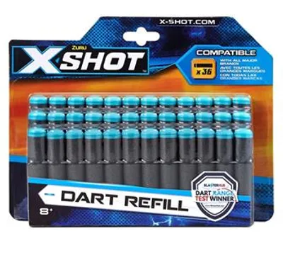 Zdjęcie produktu dla ZURU 3618 - X-Shot - Excel opakowanie uzupełniające 36 rzutek